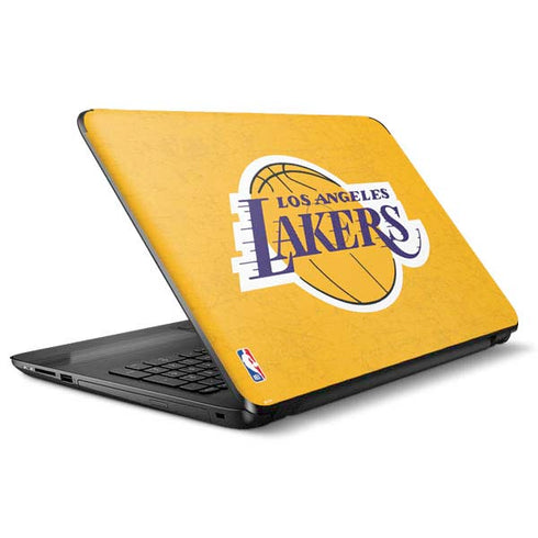 NBA Los Angeles Lakers Distressed HP Notebook Skin