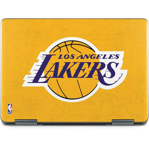 NBA Los Angeles Lakers Distressed Notebook 9 Pro 13in (2017) Skin