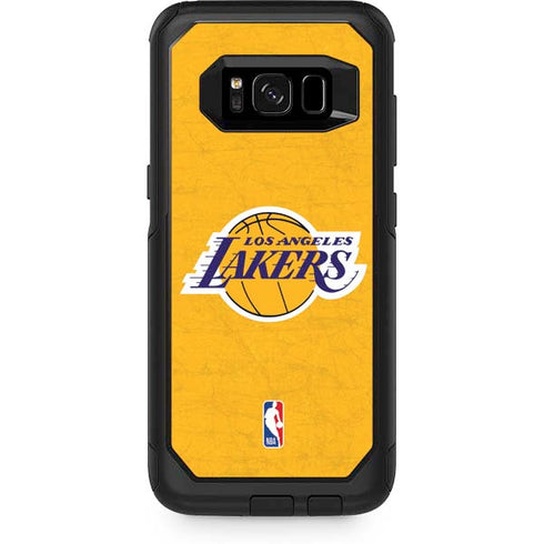 NBA Los Angeles Lakers Distressed Otterbox Commuter Galaxy Skin