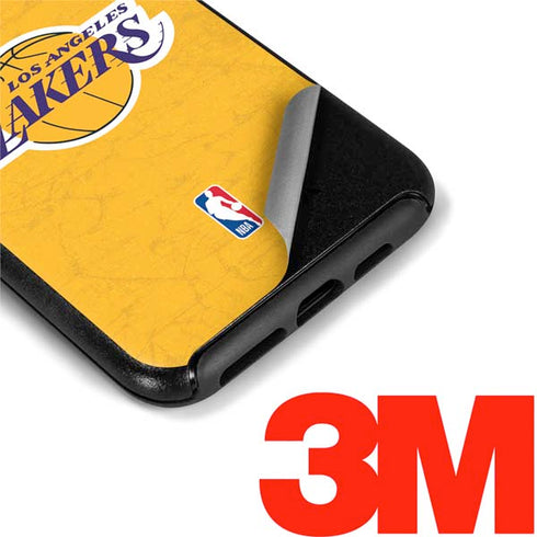 NBA Los Angeles Lakers Distressed Otterbox Symmetry iPhone Skin