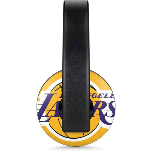NBA Los Angeles Lakers Distressed PlayStation 4 Gold Wireless Headset Skin