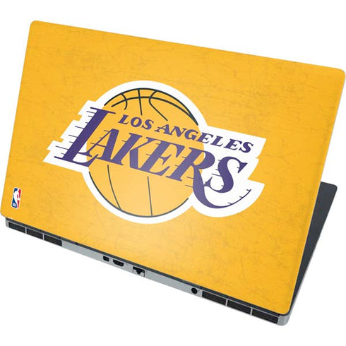 NBA Los Angeles Lakers Distressed Dell Precision Skin