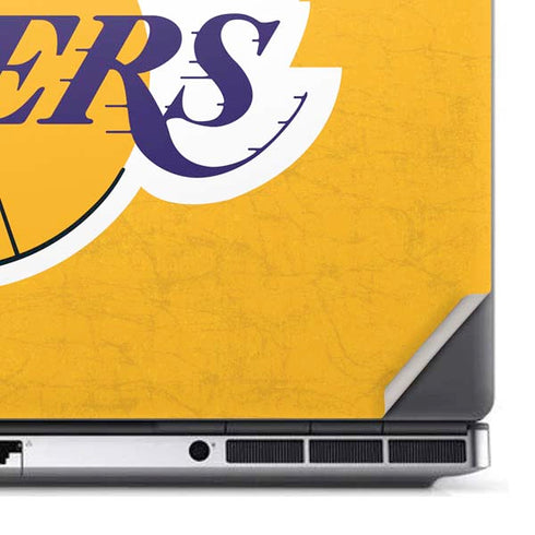 NBA Los Angeles Lakers Distressed Dell Precision Skin