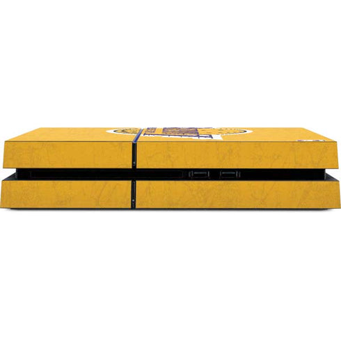 NBA Los Angeles Lakers Distressed PS4 Console Skin