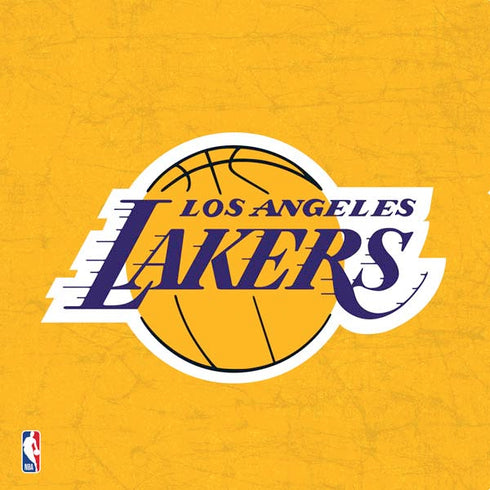 NBA Los Angeles Lakers Distressed PS4 Console Skin