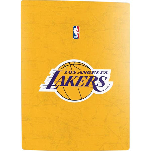 NBA Los Angeles Lakers Distressed PS5 Digital Edition Console Skin