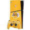 NBA Los Angeles Lakers Distressed PS5 Slim Digital Edition Bundle Skin