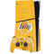 NBA Los Angeles Lakers Distressed PS5 Slim Disk Bundle Skin