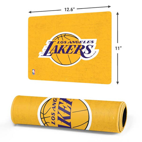 NBA Los Angeles Lakers Distressed Gaming Mouse Pad
