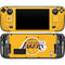 NBA Los Angeles Lakers Distressed Steam Deck Handheld Gaming Computer Skin