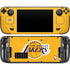NBA Los Angeles Lakers Distressed Steam Deck Handheld Gaming Computer Skin