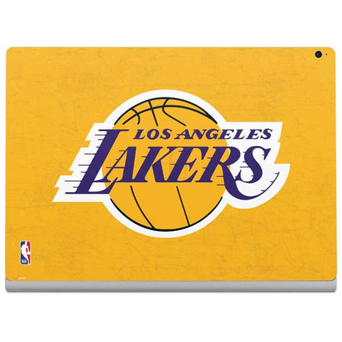 NBA Los Angeles Lakers Distressed Surface Book 2 15in Skin