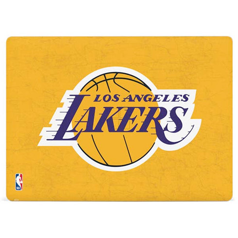 NBA Los Angeles Lakers Distressed Surface Laptop 2 Skin