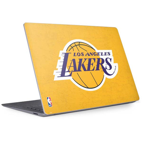 NBA Los Angeles Lakers Distressed Surface Laptop 3 13.5in Skin