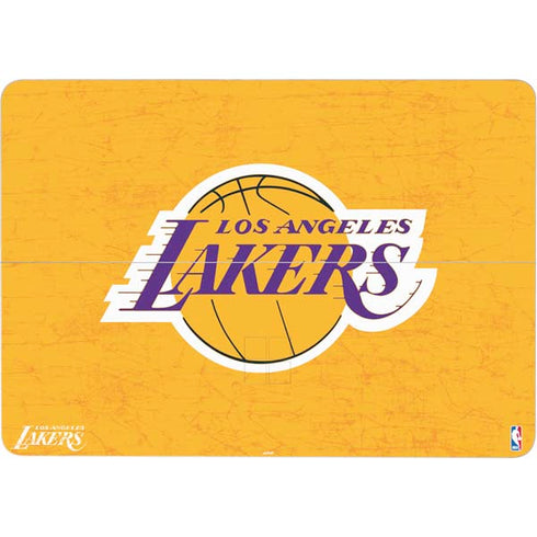 NBA Los Angeles Lakers Distressed Surface Laptop Studio Skin