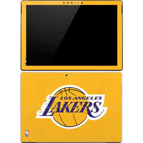 NBA Los Angeles Lakers Distressed Surface Pro 4 Skin