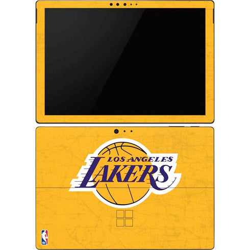 NBA Los Angeles Lakers Distressed Surface Pro 6 Skin