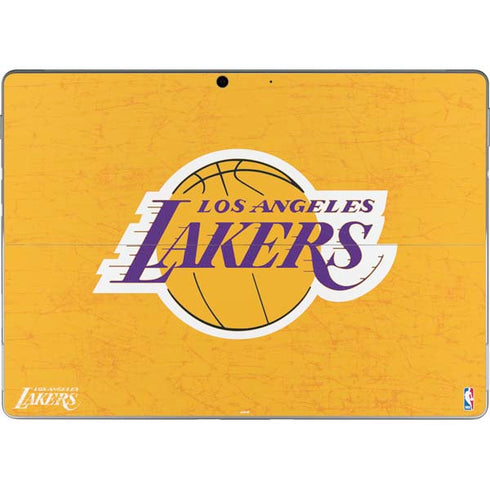 NBA Los Angeles Lakers Distressed Surface Pro 8 Skin