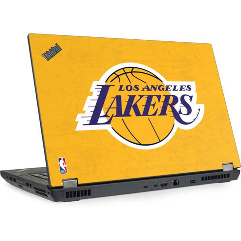 NBA Los Angeles Lakers Distressed Lenovo ThinkPad Skin