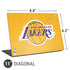 NBA Los Angeles Lakers Distressed Universal Laptop 11in (8.8 x 6.2in) Skin