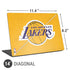 NBA Los Angeles Lakers Distressed Universal Laptop 14in (11.4 x 8.2in) Skin