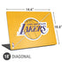 NBA Los Angeles Lakers Distressed Universal Laptop 18in (14.6 x 10.6in) Skin