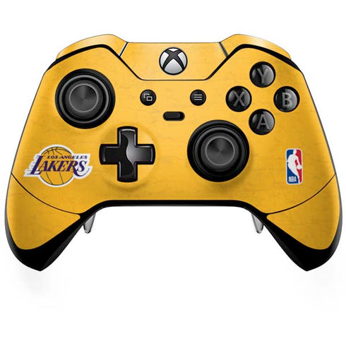 NBA Los Angeles Lakers Distressed Xbox One Elite Controller Skin