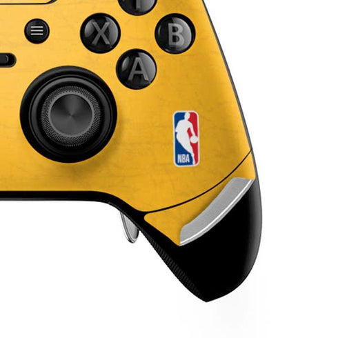 NBA Los Angeles Lakers Distressed Xbox One Elite Controller Skin