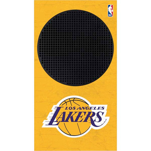 NBA Los Angeles Lakers Distressed Xbox Series S Bundle Skin
