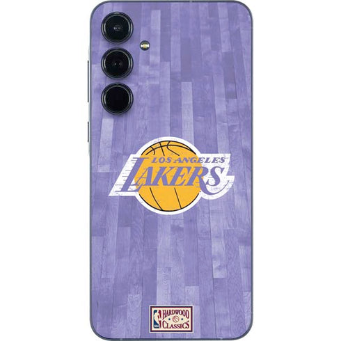NBA Los Angeles Lakers Hardwood Classics Galaxy A35 5G Skin