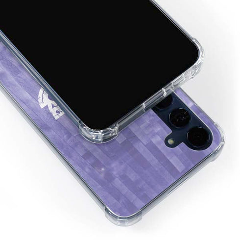 NBA Los Angeles Lakers Hardwood Classics Galaxy A55 5G Clear Case
