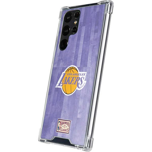 NBA Los Angeles Lakers Hardwood Classics Galaxy S23 Ultra Clear Case