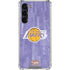 NBA Los Angeles Lakers Hardwood Classics Galaxy S24 FE Clear Case