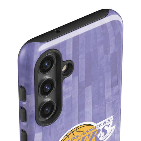 NBA Los Angeles Lakers Hardwood Classics Galaxy S25 Impact Case