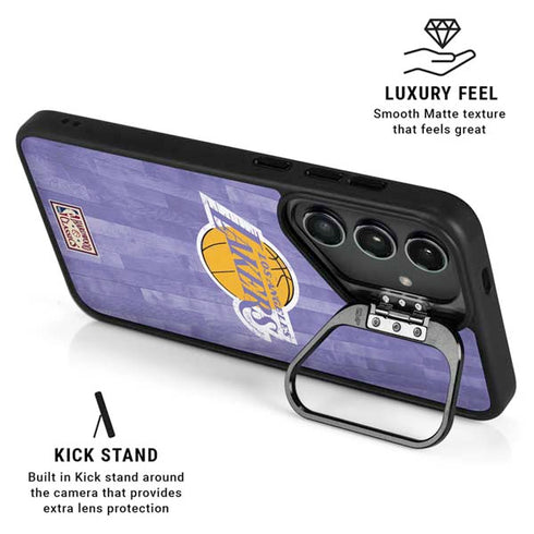 NBA Los Angeles Lakers Hardwood Classics Galaxy S25 Plus Kickstand Case