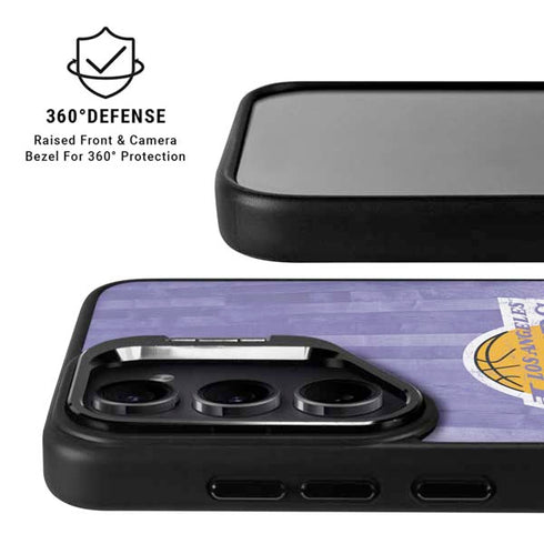 NBA Los Angeles Lakers Hardwood Classics Galaxy S25 Plus Kickstand Case