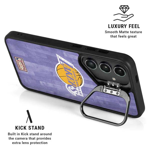 NBA Los Angeles Lakers Hardwood Classics Galaxy S25 Ultra Kickstand Case