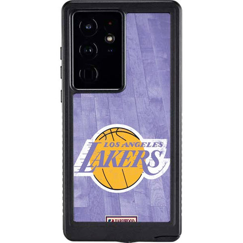 NBA Los Angeles Lakers Hardwood Classics Galaxy S24 Ultra Waterproof Case
