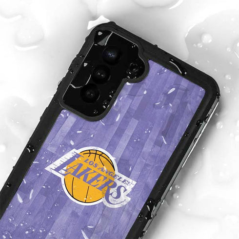NBA Los Angeles Lakers Hardwood Classics Galaxy S24 Waterproof Case