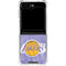 NBA Los Angeles Lakers Hardwood Classics Galaxy Z Flip6 Clear Case