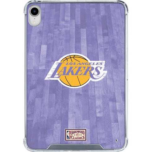 NBA Los Angeles Lakers Hardwood Classics iPad 11th Gen (2025) Clear Case