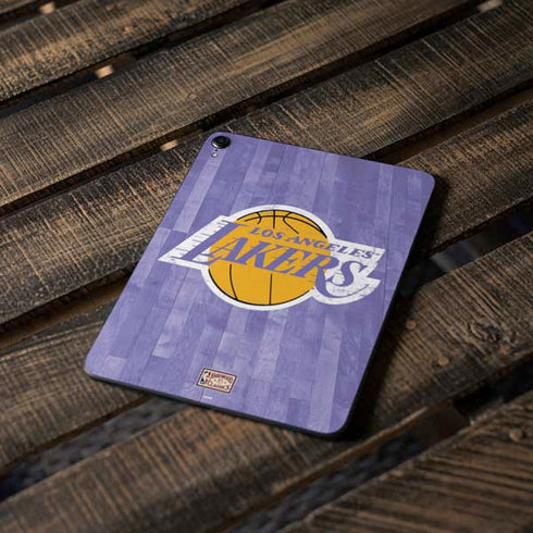 NBA Los Angeles Lakers Hardwood Classics Apple iPad Pro Skin