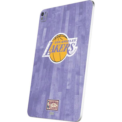 NBA Los Angeles Lakers Hardwood Classics iPad Pro 13in M4 (2024) Skin