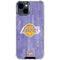 NBA Los Angeles Lakers Hardwood Classics iPhone 15 Clear Case