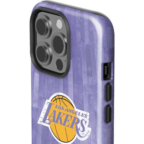 NBA Los Angeles Lakers Hardwood Classics iPhone 15 Pro Impact Case
