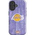 NBA Los Angeles Lakers Hardwood Classics iPhone 16 Impact Case