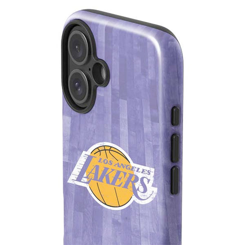 NBA Los Angeles Lakers Hardwood Classics iPhone 16 Plus Impact Case