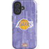 NBA Los Angeles Lakers Hardwood Classics iPhone 16 Plus Magsafe Impact Case