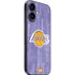 NBA Los Angeles Lakers Hardwood Classics iPhone 16 Plus Skin