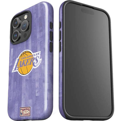 NBA Los Angeles Lakers Hardwood Classics iPhone 16 Pro Impact Case